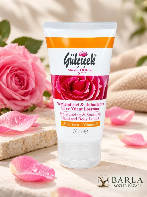 Gülçiçek 50 ml Nemlendirici El ve Vücut Losyonu