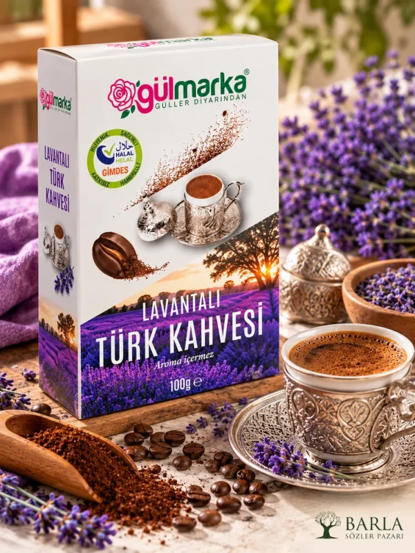 Gülmarka Lavantalı Türk Kahvesi 100 g kutu görünümü