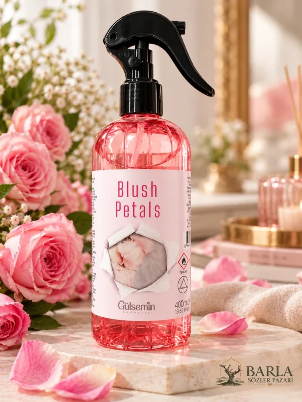 Gülsemin Blush Petals Oda Spreyi 400 ml arka etiket