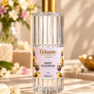 Gülsemin Buket Kolonyası 400 ML 70 derece çiçeksi kolonya