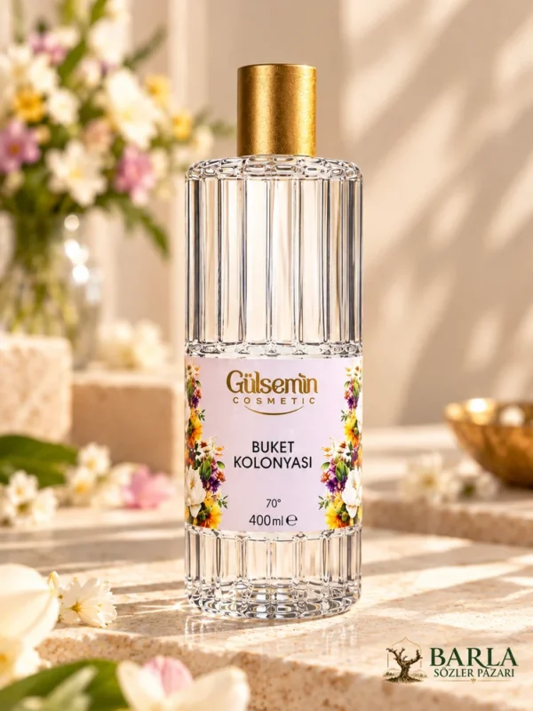 Gülsemin Buket Kolonyası 400 ML 70 derece çiçeksi kolonya