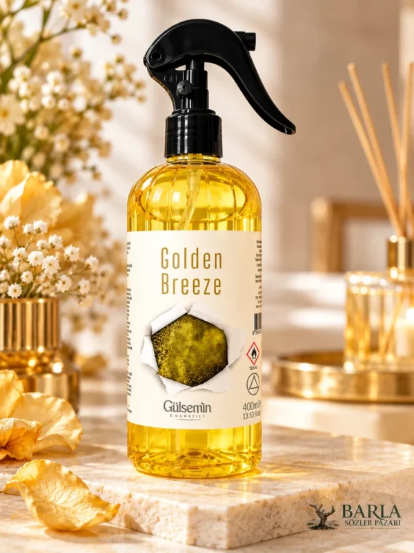 Gülsemin Golden Breeze Oda Spreyi 400 ml arka etiket