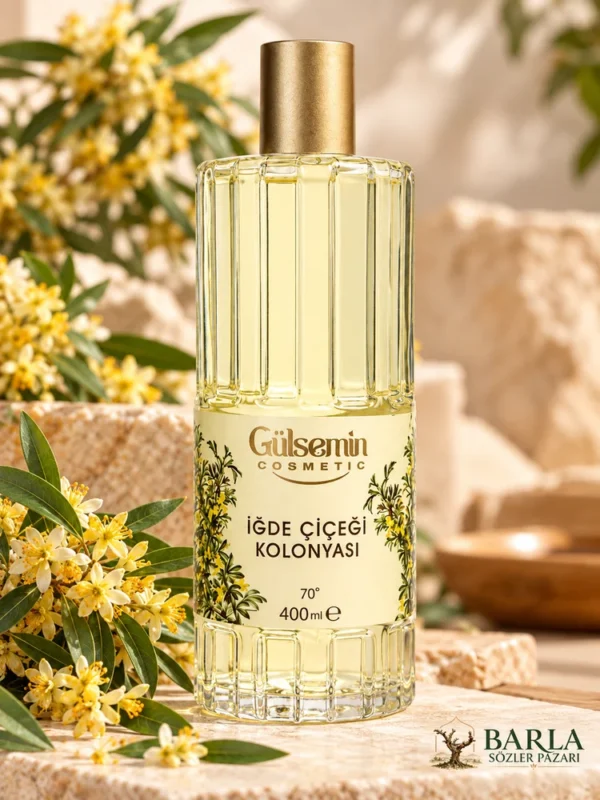 Gülsemin İğde Çiçeği Kolonyası 400 ml çiçek detaylı ürün görseli