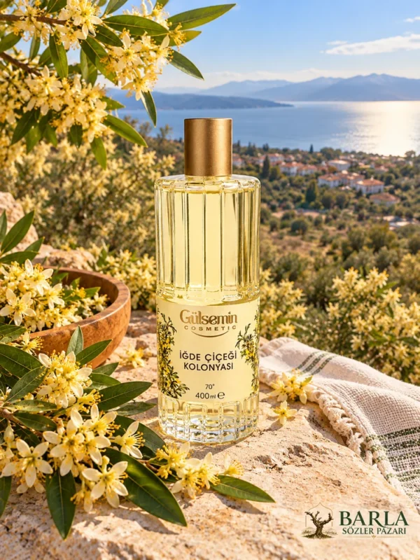 Gülsemin İğde Çiçeği Kolonyası 400 ml dış mekân ve manzara eşliğinde ürün görseli