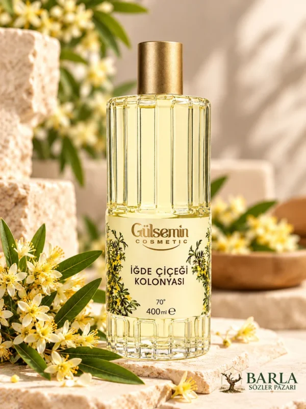 Gülsemin İğde Çiçeği Kolonyası 400 ml çiçek detaylı ürün görseli