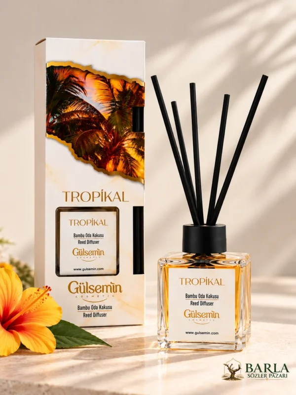 Gülsemin Tropikal Bambu Çubuklu Oda Kokusu sade ürün görünümü