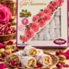 Yıldırım Isparta Antep Fıstıklı Gül Sarması 250 g Antep fıstıklı lokum görünümü