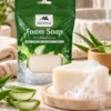 Lalinna Collagen Aloe Vera Sabunu 125 G yeşil ambalajlı kendinden lifli sabun
