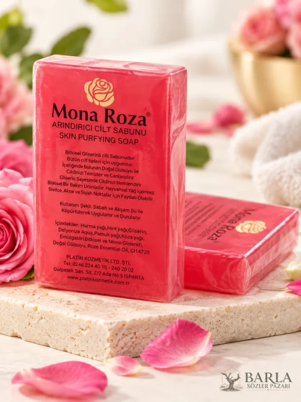 Mona Roza Gliserinli Arındırıcı Gül Sabunu 80 Gr