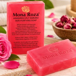 Mona Roza Gliserinli Arındırıcı Gül Sabunu 80 Gr ürün görseli
