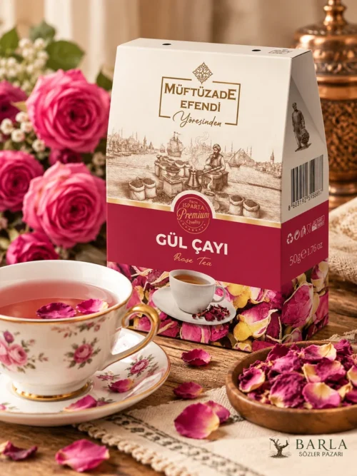 Müftüzade Efendi Gül Çayı 50 g Isparta yöresel gül çayı