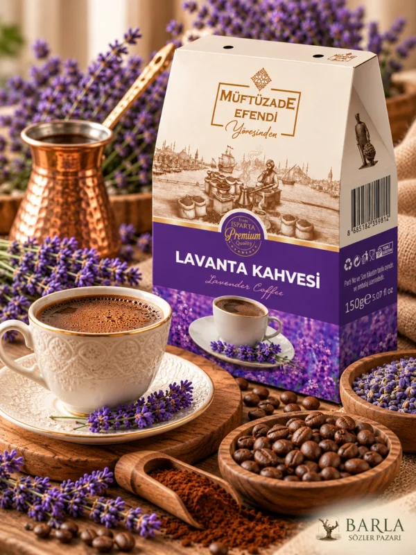 Müftüzade Efendi Lavanta Kahvesi 150 G Isparta lavanta aromalı kahve