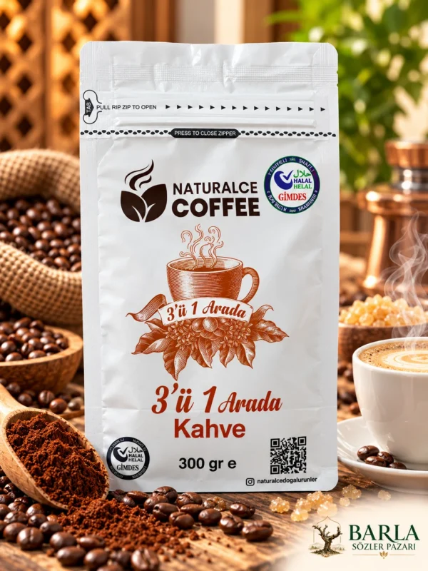 Naturalce Coffee 3’ü 1 Arada Kahve 300 gr ön görünüm