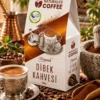 Naturalce Coffee Osmanlı Dibek Kahvesi 200 G geleneksel kahve sunumu