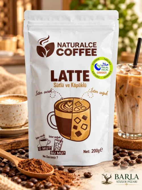 Naturalce Latte 200 gr sütlü ve köpüklü kahve