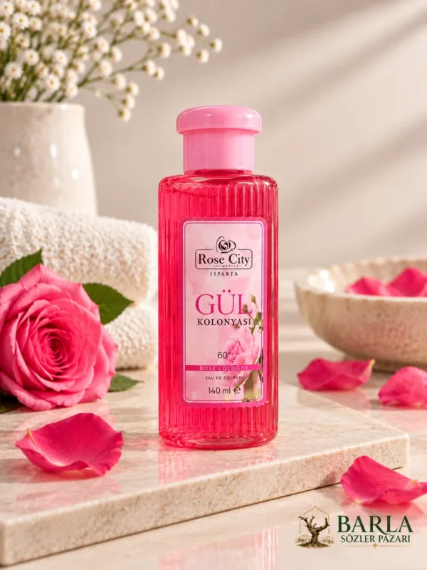 Rose City Gül Kolonyası 140 ml 60 derece gül temalı ürün görseli