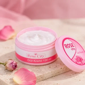 Rose City Gül Kremi 120 ml pembe ambalajlı gül kremi