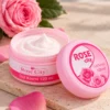 Rose City Gül Kremi 120 ml açık krem kutusu ve kapak detayı
