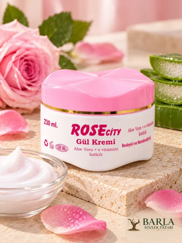 Rose City Aloe Vera ve E Vitaminli Gül Kremi 230 ml ikinci görünüm