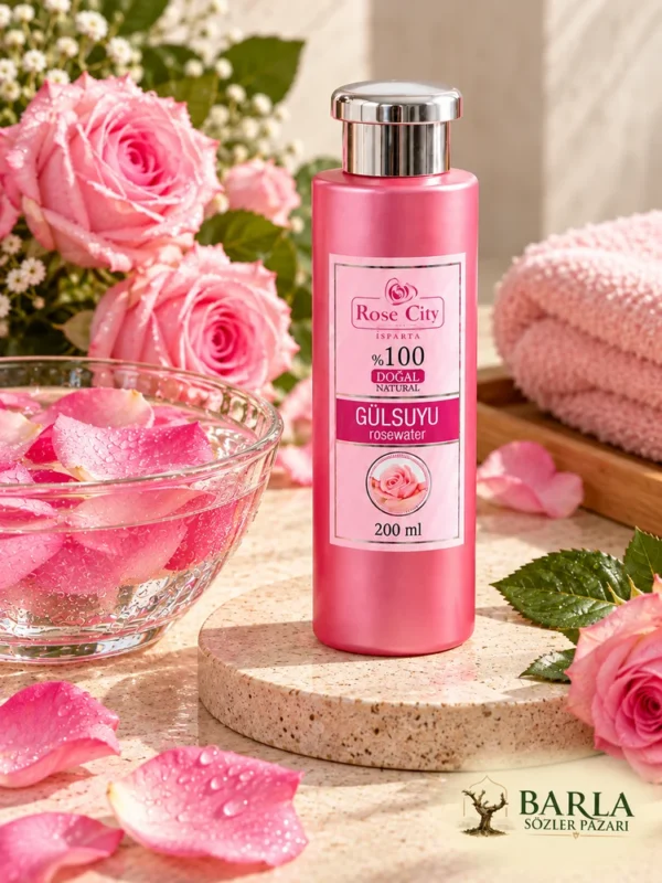 Rose City %100 Doğal Gül Suyu 200 ml gül temalı ürün görseli