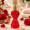 Rose City Pırlanta Gül Kolonyası 180 ml plastik şişe ve altın renkli kapak detayı
