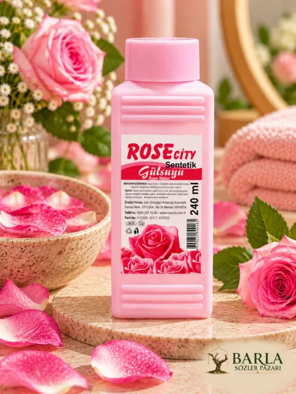 Rose City Sentetik Gül Suyu 240 ml ürününün detaylı görünümü