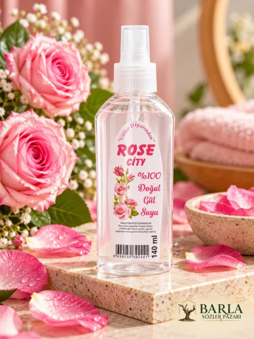 Rose City Sprey Doğal Gül Suyu 140 ml