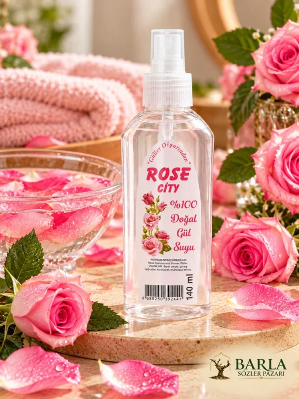 Rose City Sprey Doğal Gül Suyu 140 ml yakın ürün görünümü