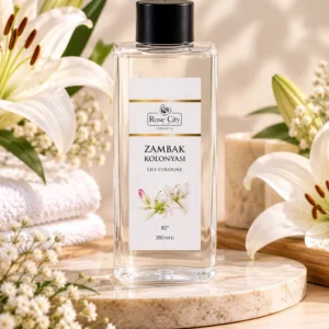 Rose City Zambak Kolonyası 380 ml ürününün sade dekorlu ana görseli