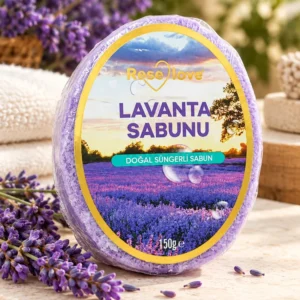 Rose Love Lavanta Sabunlu Sünger 150 gr ürün görseli