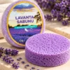 Rose Love Lavanta Sabunlu Sünger 150 gr ürün ve sünger dokusu