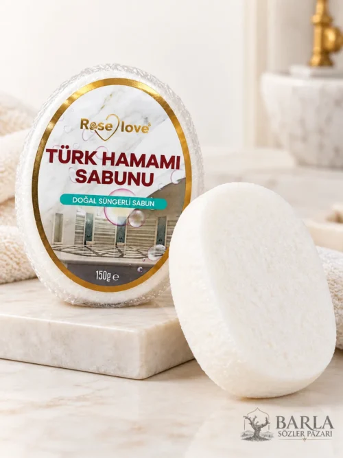 Rose Love Türk Hamamı Sabunu 150 g ambalajı