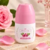 Rose City Kadın Roll-On Deodorant 50 ml pembe kapaklı gül özlü ürün