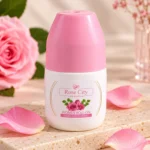 Rose City Kadın Roll-On Deodorant 50 ml pembe kapaklı gül özlü ürün