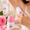 Rose City Kadın Roll-On Deodorant 50 ml koltuk altına uygulama görseli