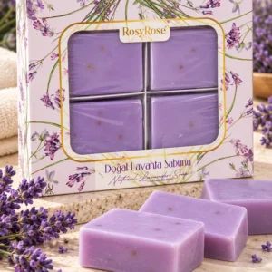 RosyRose doğal lavanta sabunu 4'lü paket 320 g
