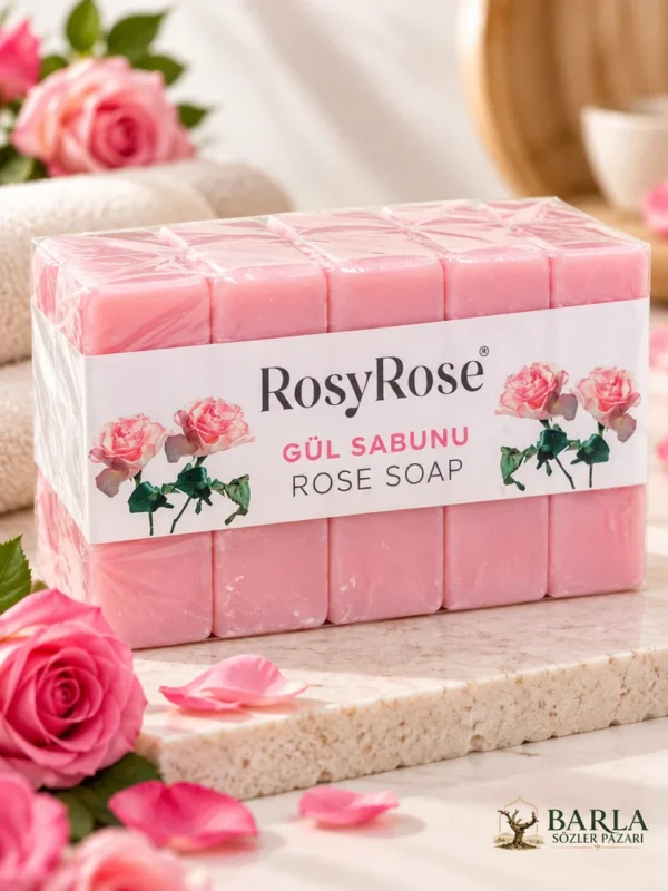 RosyRose gül sabunu 5'li paket 600 g