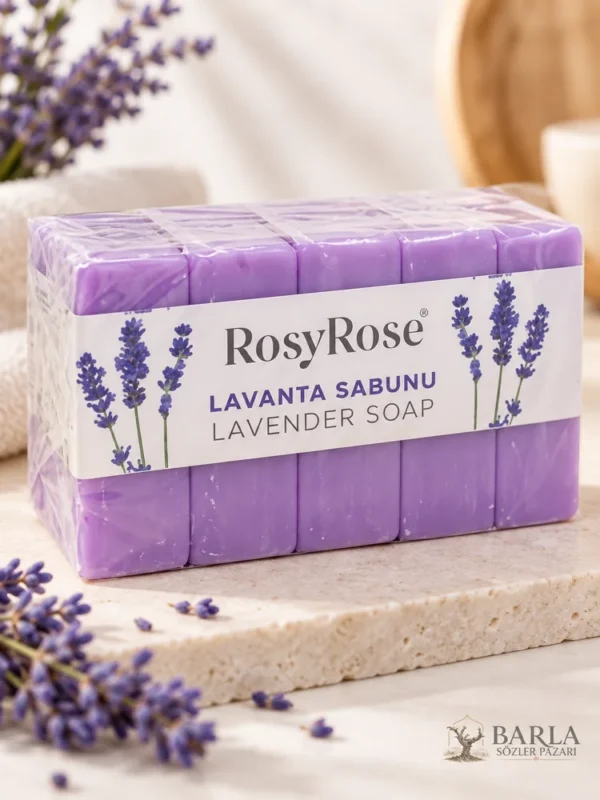 RosyRose lavanta sabunu 5'li paket 625 g