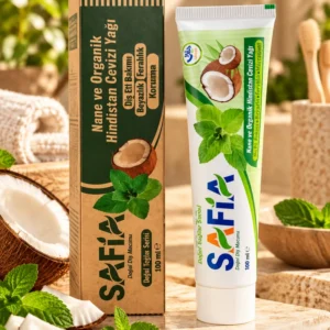 Safia Nane ve Hindistan Cevizli Organik Diş Macunu 100 ml