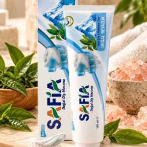 Safia Yeşil Çay ve Himalaya Tuzu Diş Macunu 100 ml